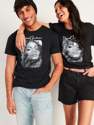 Janet Jackson™ Gender-Neutral Graphic Tee for Adults | Old Navy (US)
