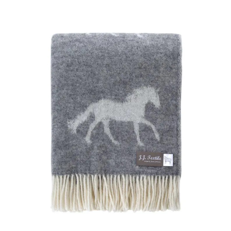 Sit back and dream of galloping in the fields with the prancing horses on this beautifully soft 1... | Etsy (US)