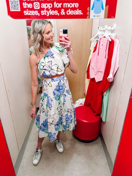 The best Target finds for Spring! 

Balloon sleeve top / one shoulder top / midi skirt  / Target try on / classic style / 2 piece outfit 

#LTKfindsunder50 #LTKfindsunder100 #LTKshoecrush