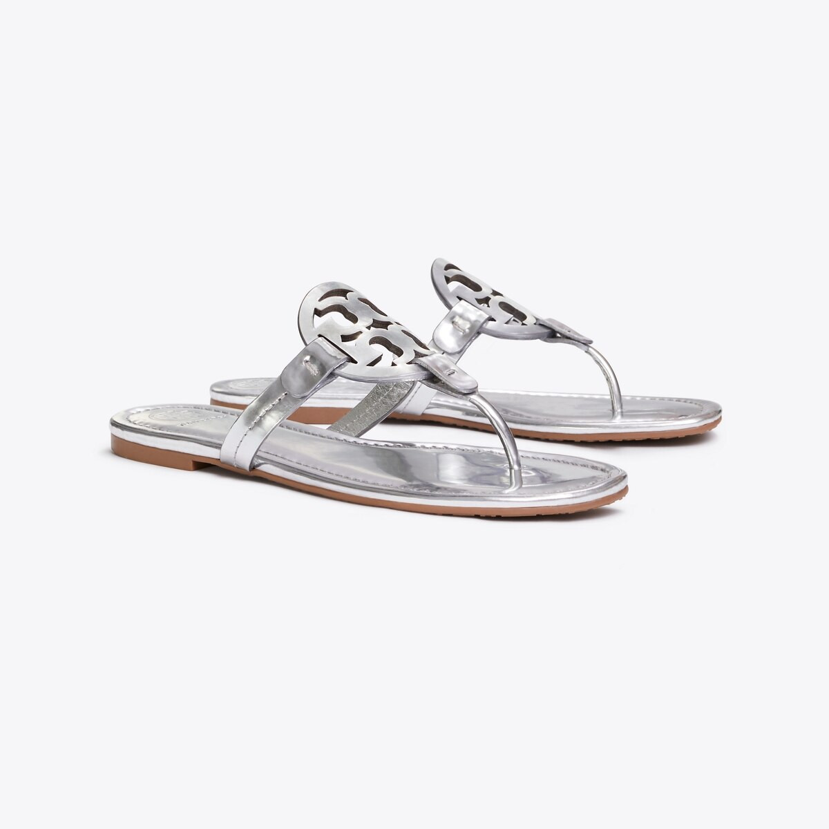 Tory Burch Miller Sandal, Metallic Leather: Women's Shoes | Tory Burch (US)