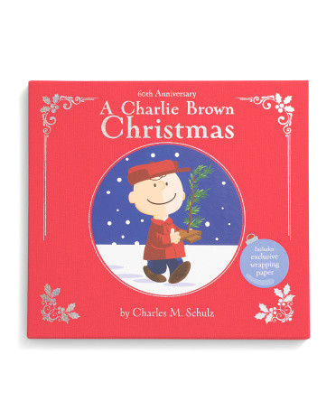 A Charlie Brown Christmas Deluxe Edition Hardcover Slipcase Book | TJ Maxx