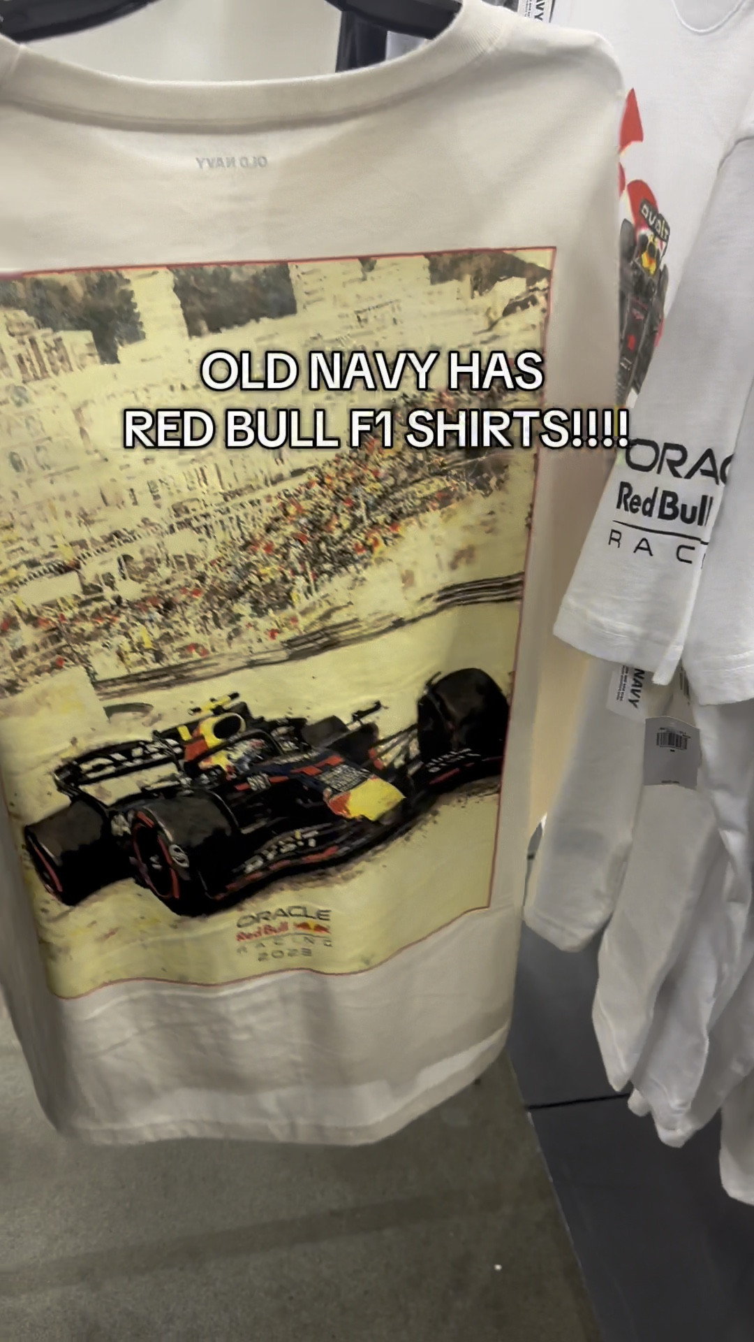 Red Bull F1 shirts at Old Navy!! When did this happen??

#LTKMens #LTKStyleTip