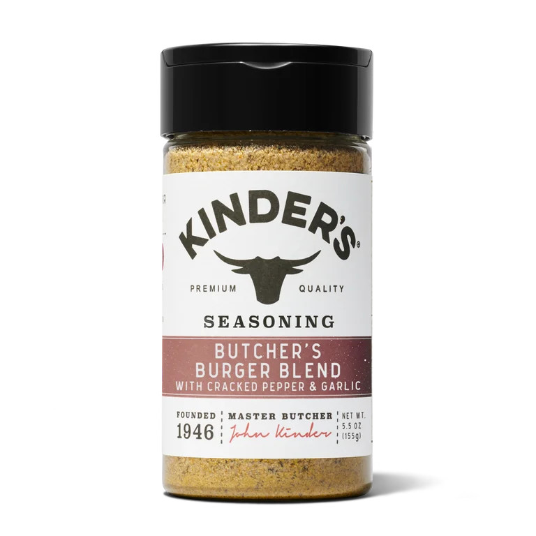 Kinder's Butcher's Burger Blend Seasoning, 5.5 oz | Walmart (US)