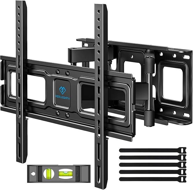 PERLESMITH Full Motion TV Wall Mount for 26-65 inch TVs up to 99lbs, Tilt Swivel Extension Wall M... | Amazon (CA)
