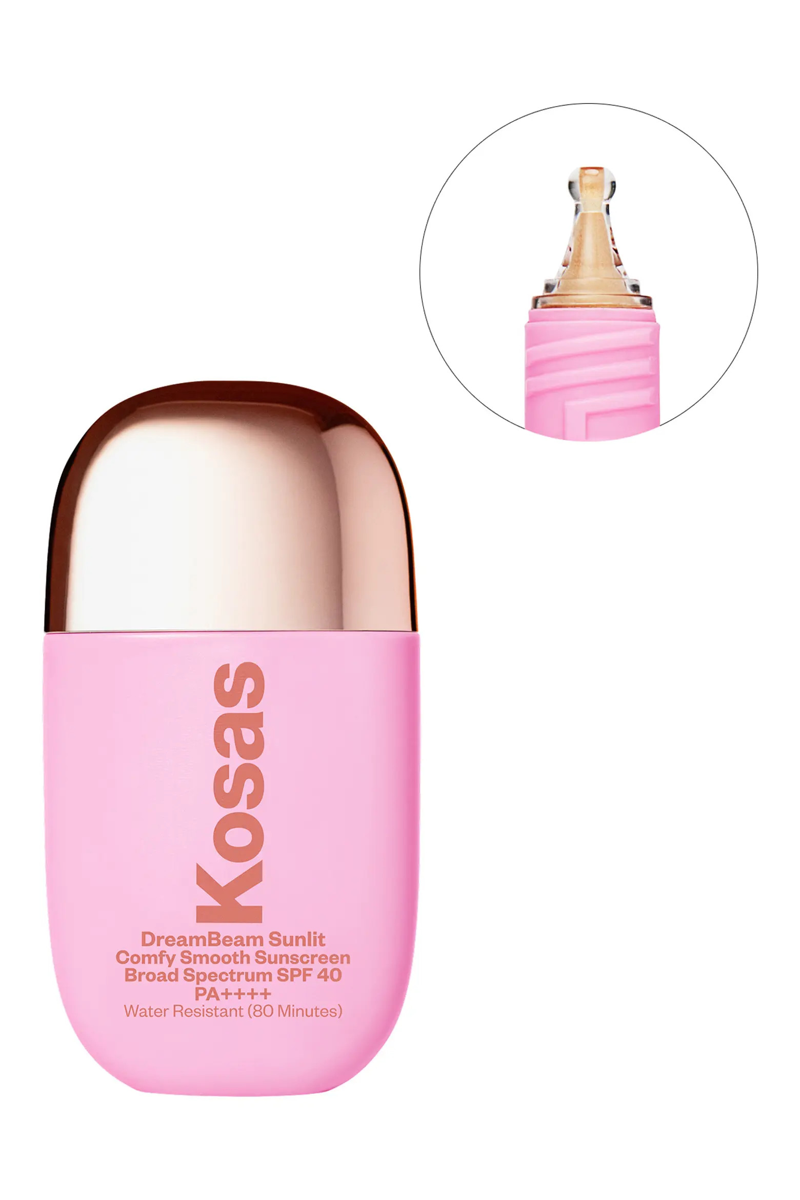 Kosas DreamBeam Comfy Smooth Sunscreen Broad Spectrum SPF 40 Sunlit (Women) | Nordstrom | Nordstrom