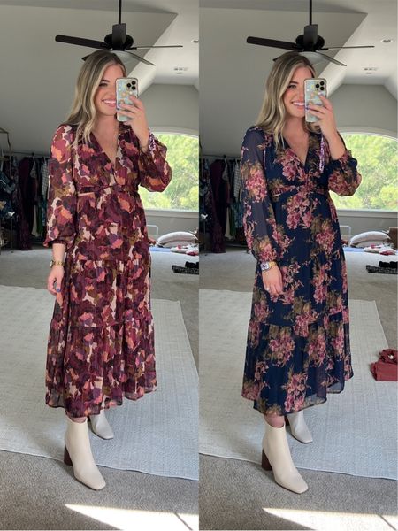 Most gorgeous maxi dress would be perfect for family photos very flattering and comfy stretchy waist band bump friendly TTS - M. Boots TTS 

#LTKfindsunder50 #LTKmidsize #LTKSeasonal