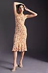 Hutch Floral Slim Midi Dress | Anthropologie (US)