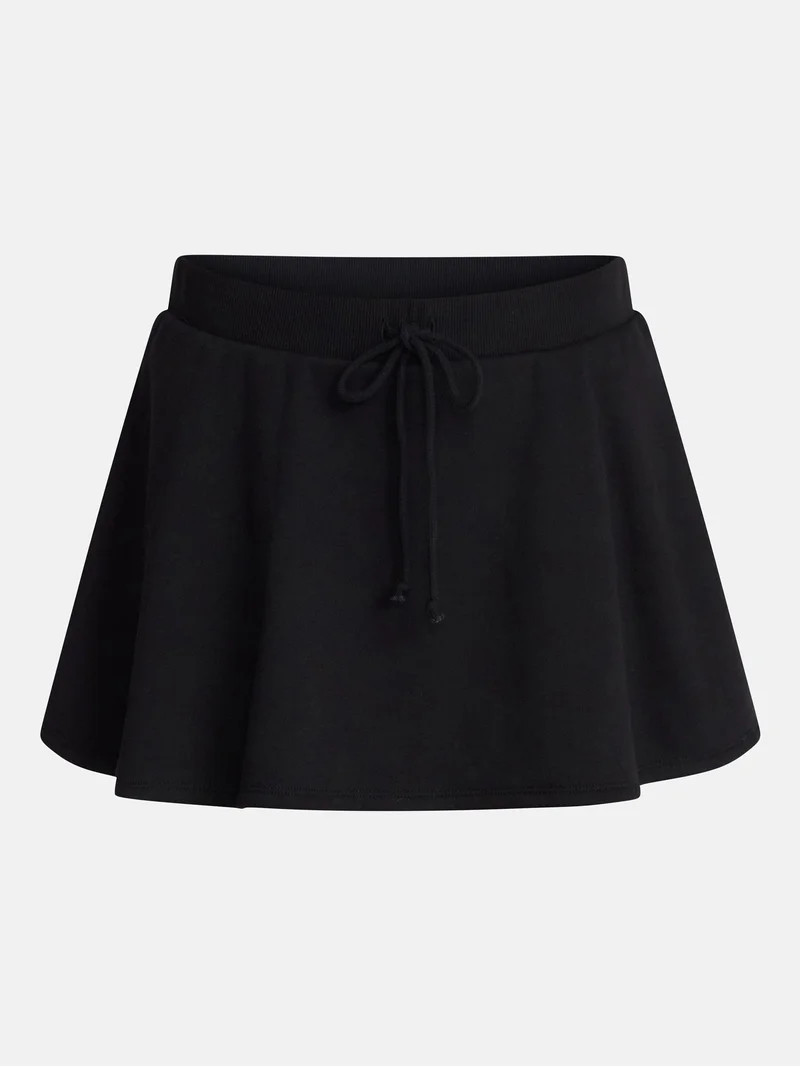 No Boundaries Fleece Skater Skort, Women's XXS-XXL | Walmart (US)