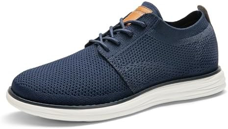 Bruno Marc Men's KnitFlex Breeze Mesh Sneakers Oxfords Lace-Up Lightweight Casual Walking Shoes | Amazon (US)