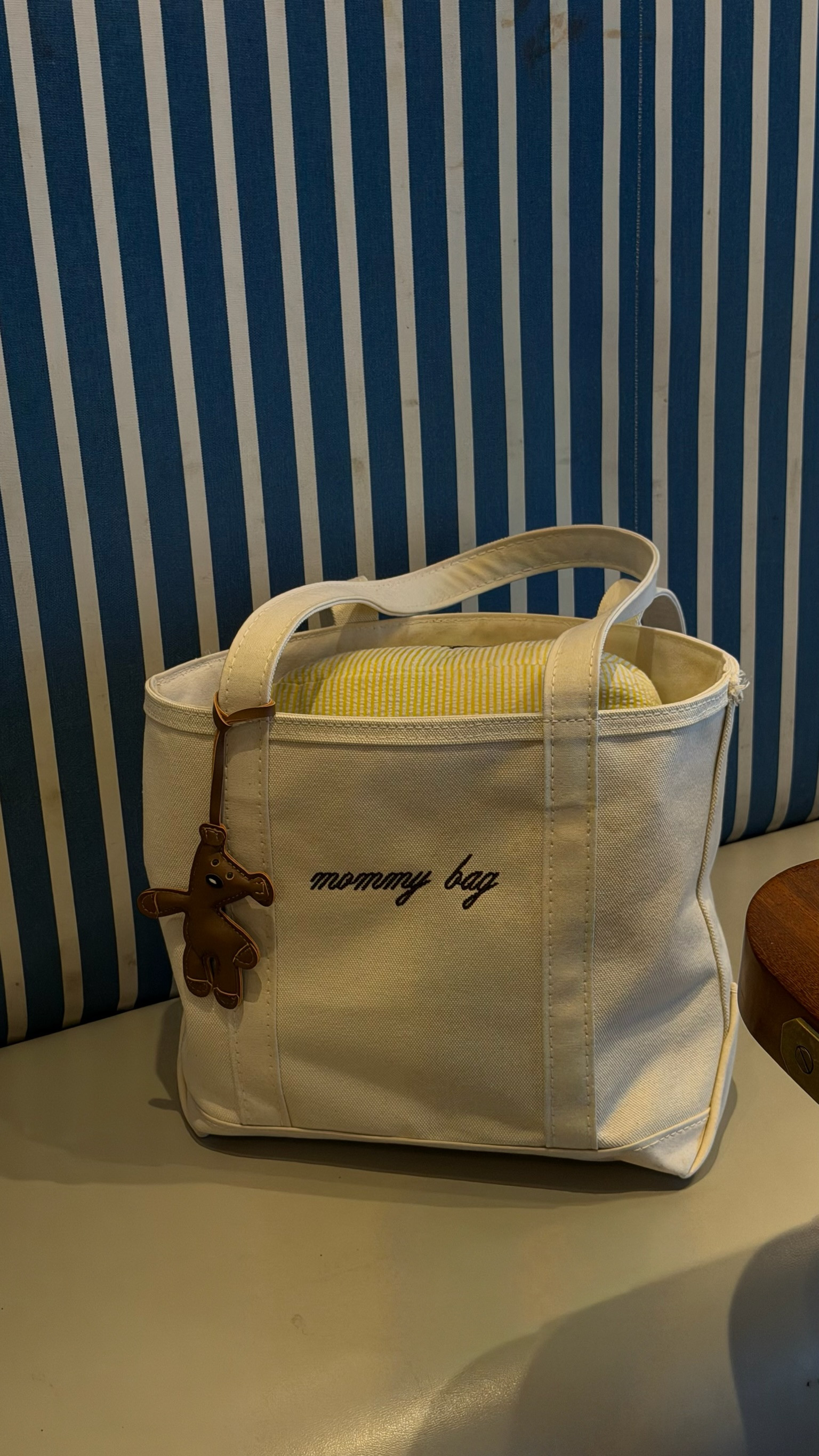 My mommy bag details!
