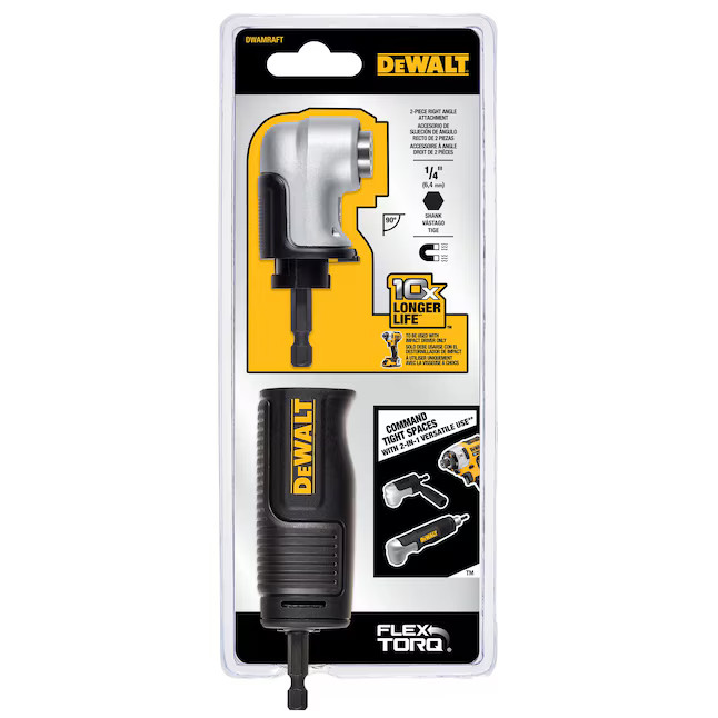DEWALT 2-In-1 Modular Right angle drill attachment Lowes.com | Lowe's