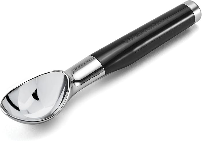 KitchenAid Classic Ice Cream Scoop, 8.6 inches, Black | Amazon (US)