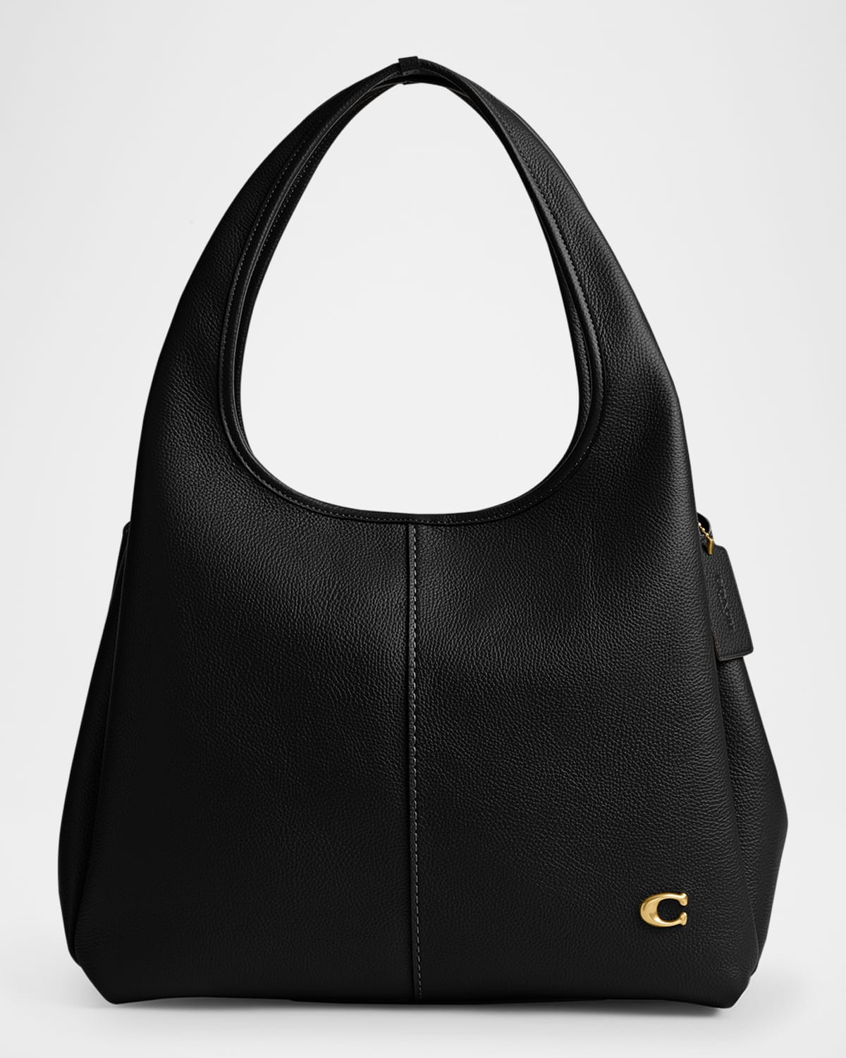 Lana Pebble Leather Shoulder Bag | Neiman Marcus