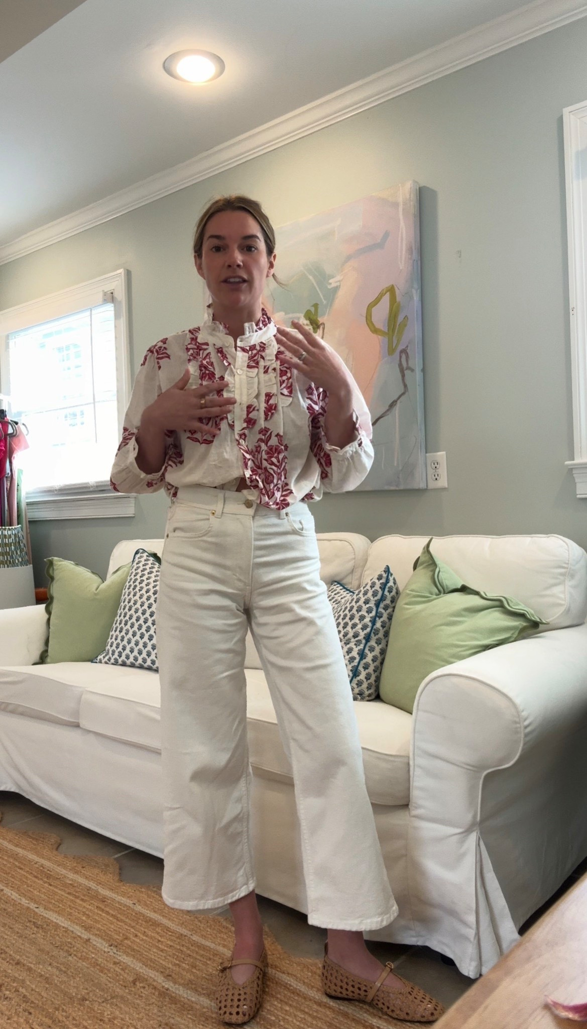 Wearing 0 in pants 
Shoes run tts - wearing 6.5