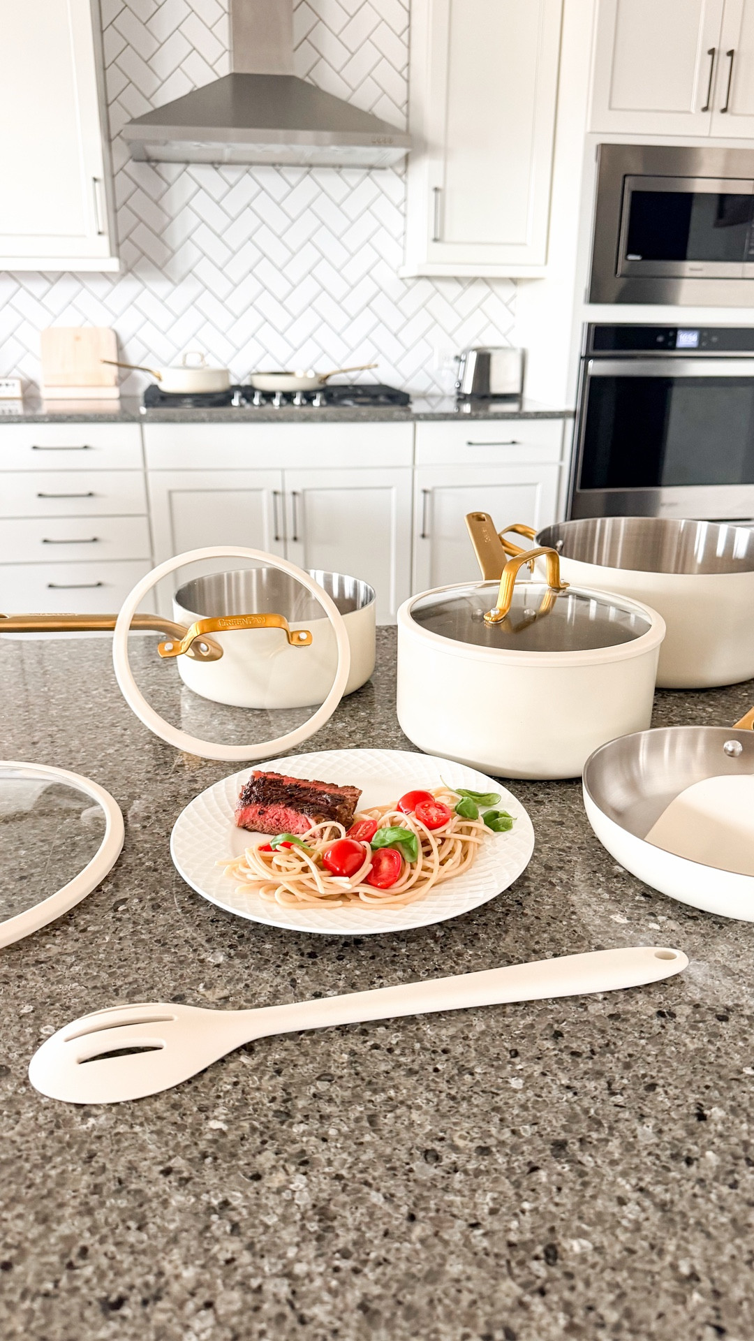 The cookware set that has me excited to cook on a weeknight. ✨ 

Stainless steel that performs like a dream AND actually looks good in my kitchen? The Green Pan Reserve Stainless Steel Colors set has me wondering why I waited so long to make the switch. 

#LTKfoodie #LTKmomlife #LTKKids