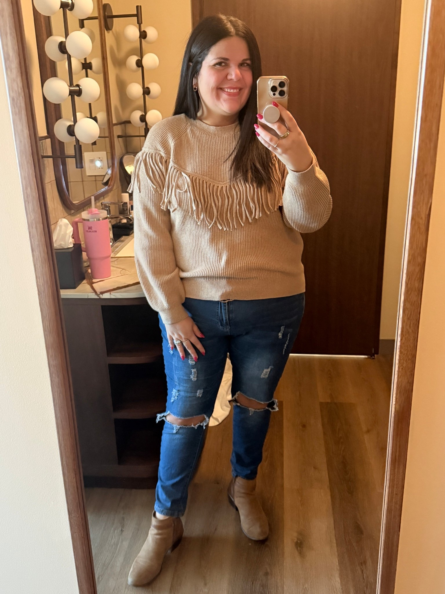 This sweater has moved to the top of the fall outfit rotation for sure! 

#LTKCyberWeek #LTKMidsize #LTKFindsUnder100