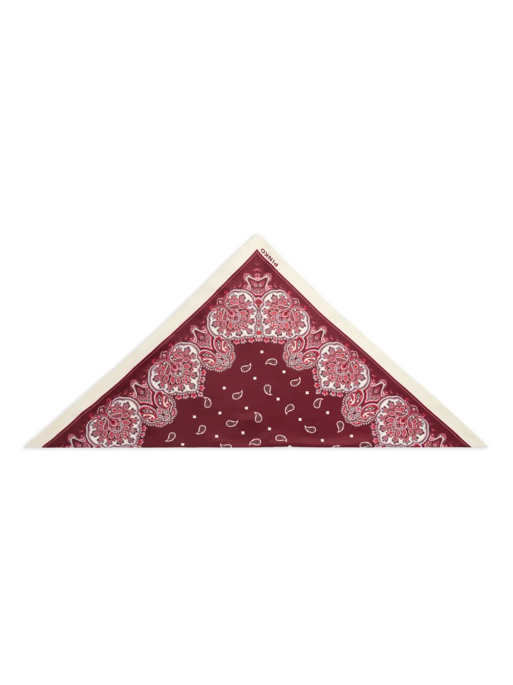 PINKO paisley-print Scarf | Red | FARFETCH PL | Farfetch Global
