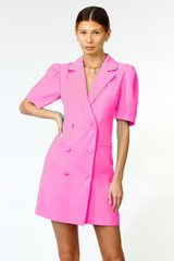 Celine Puff Sleeve Blazer Dress | Adelyn Rae