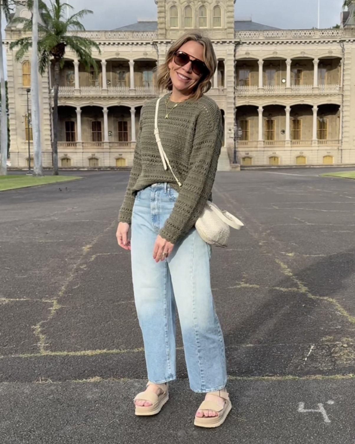 In my 40s, I don’t pack for a fantasy version of myself anymore.

I pack for walking all day.
for humidity.
for second coffees.
for hikes and late dinners.
for being comfortable enough to actually enjoy the trip.
Monochrome with a pop of color.
Sneakers on purpose.
Layers that repeat.
Capsule pieces that work harder than I do.

Cute and comfy always wins.

If you’re an active millennial mom who wants vacation outfits that actually make sense… you’re in the right place. 🌺

Save this for your next packing day.

#LTKTravel #LTKActive #LTKOver40