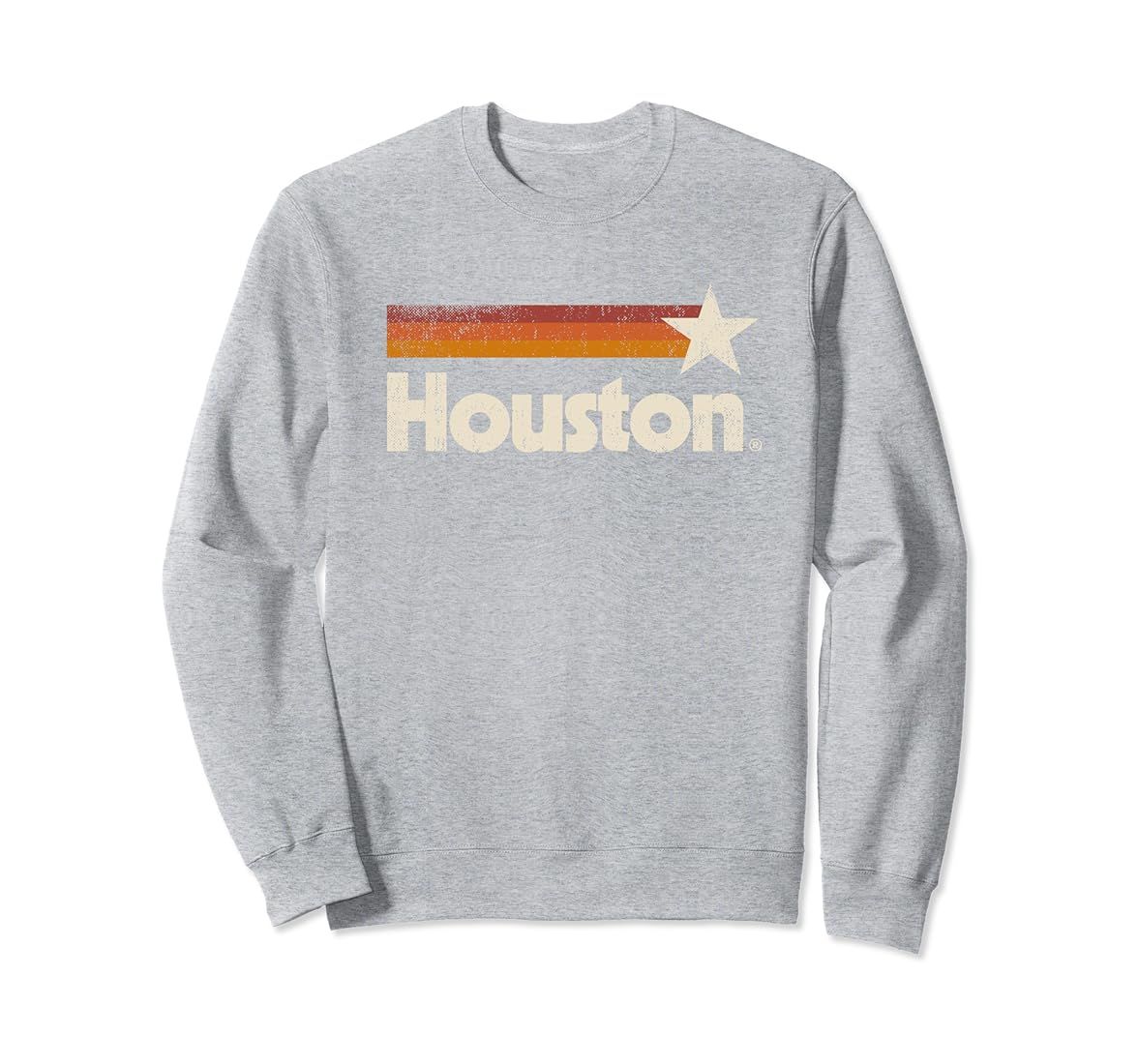 Vintage Houston Texas T-Shirt Houston Strong Stripes Sweatshirt | Amazon (US)