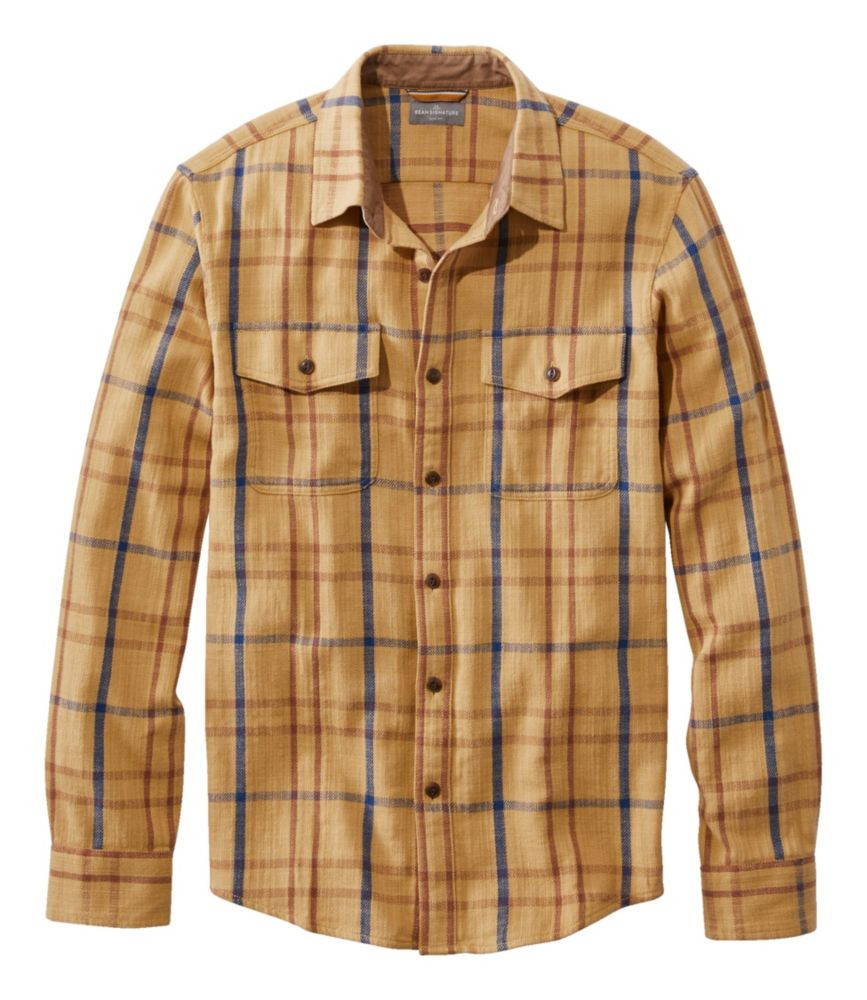 Men's Signature Heritage Textured Flannel Shirt | L.L. Bean