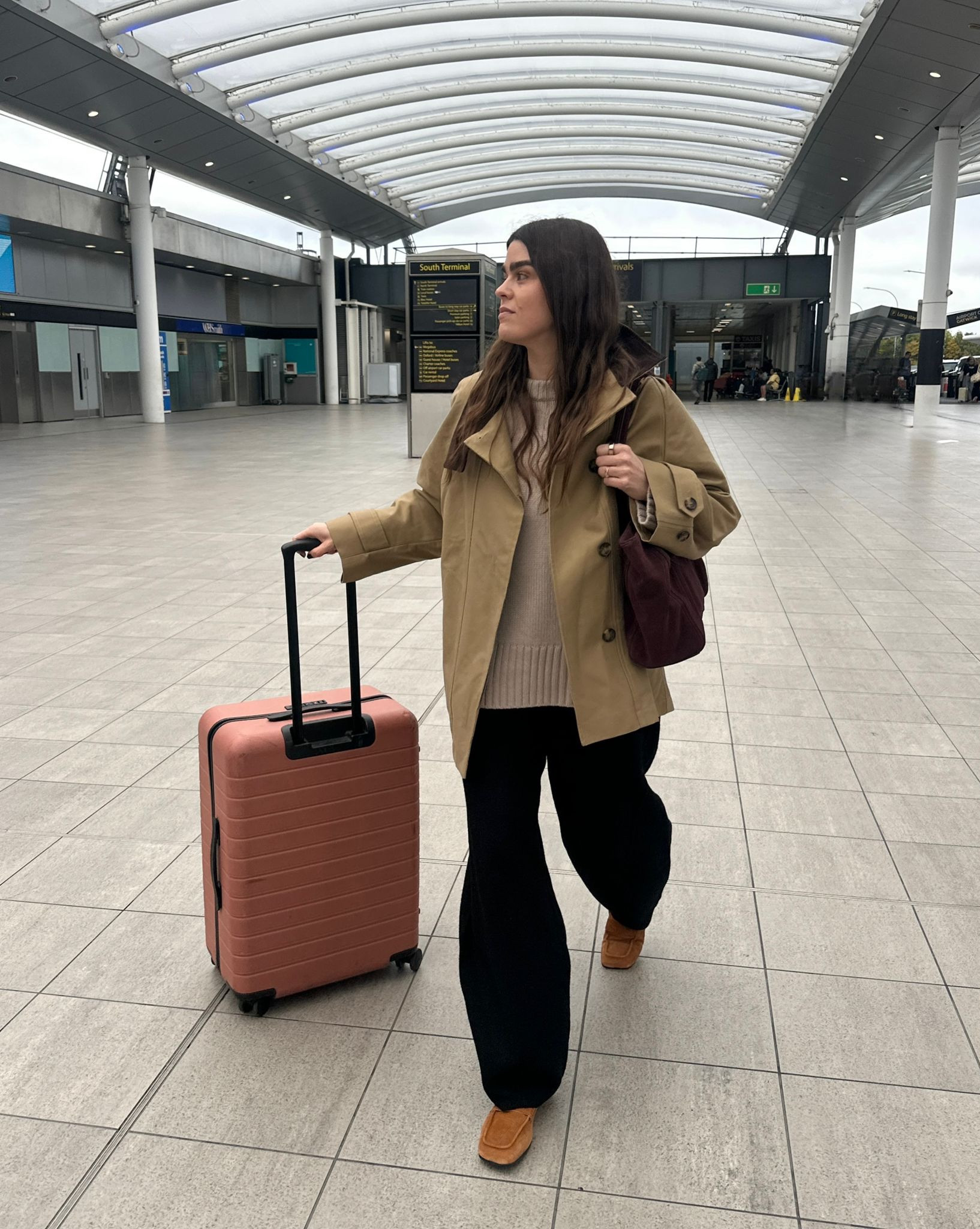 Arket airport outfit for London ✈️  New York, the perfect neutral  travel look

#LTKtravel #LTKautumn #LTKstyletip