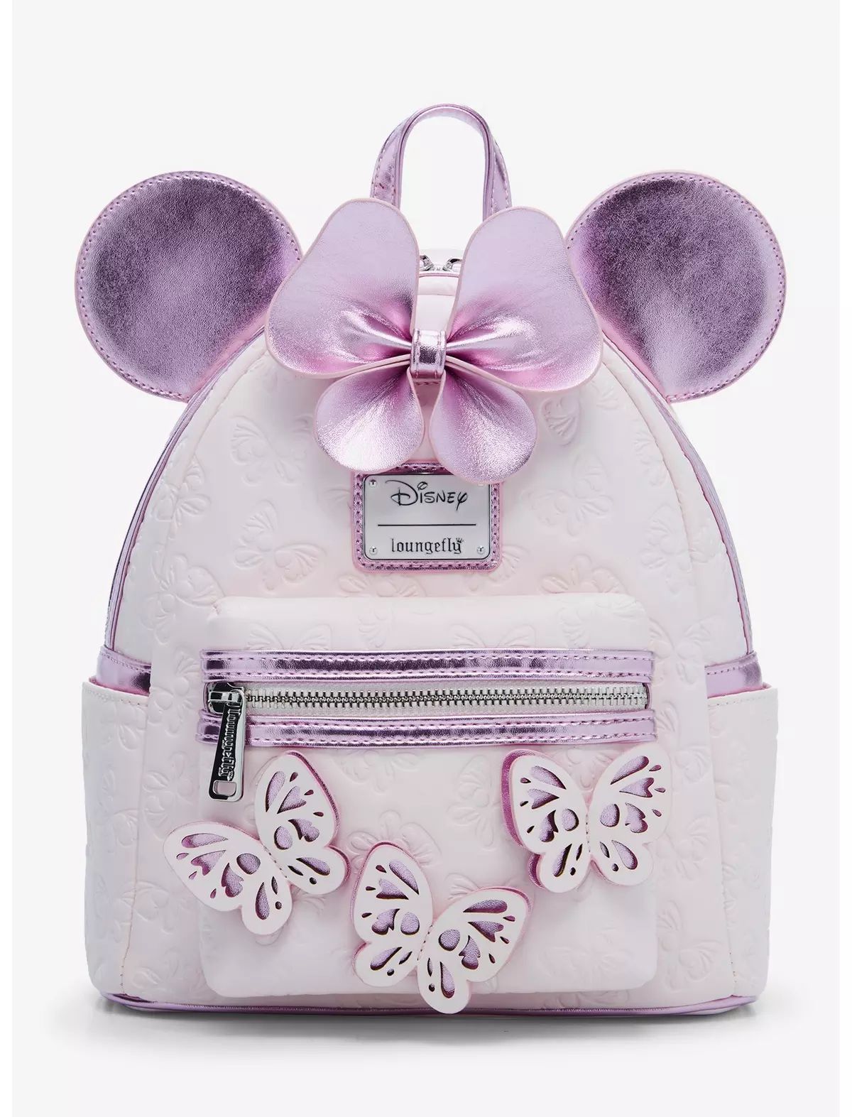 Loungefly Disney Minnie Mouse Pink Butterfly Mini Backpack — BoxLunch Exclusive | BoxLunch