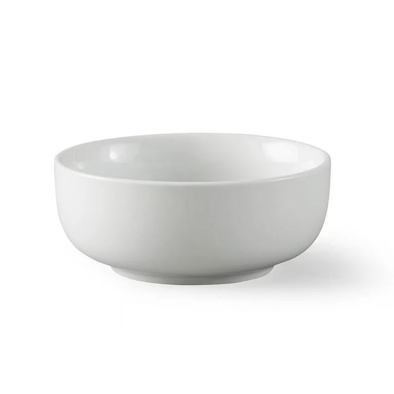 Better Homes & Gardens White Porcelain Round Dipped Bowl | Walmart (US)