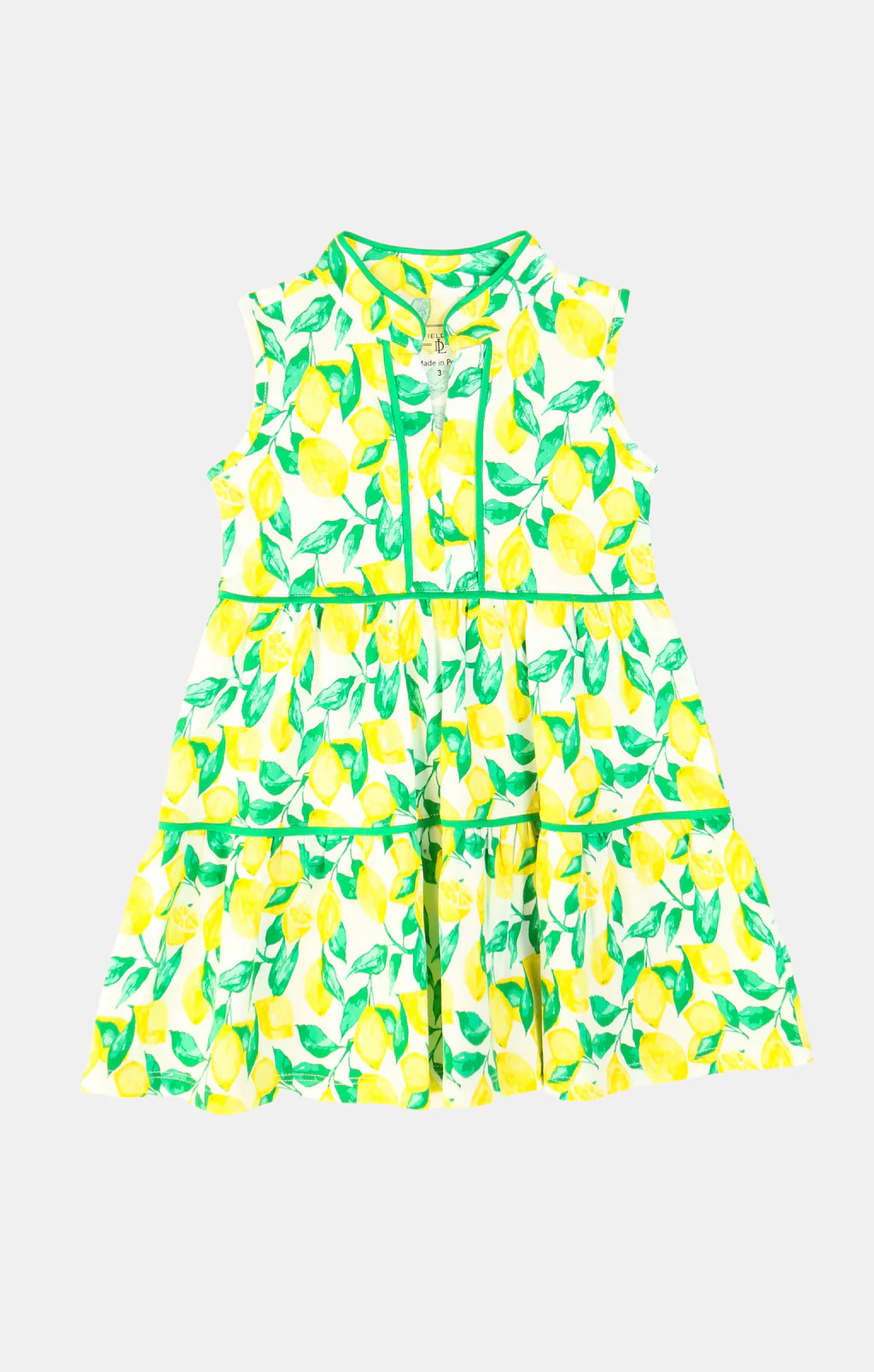 Girls Robin Dress in Lemonade | Duffield Lane