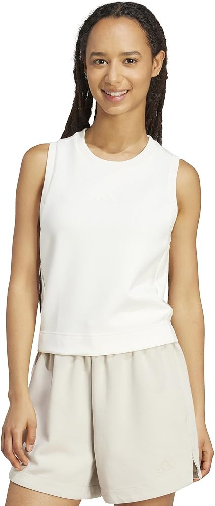 adidas Womens All Szn Soft Lux Tank Top | Amazon (US)