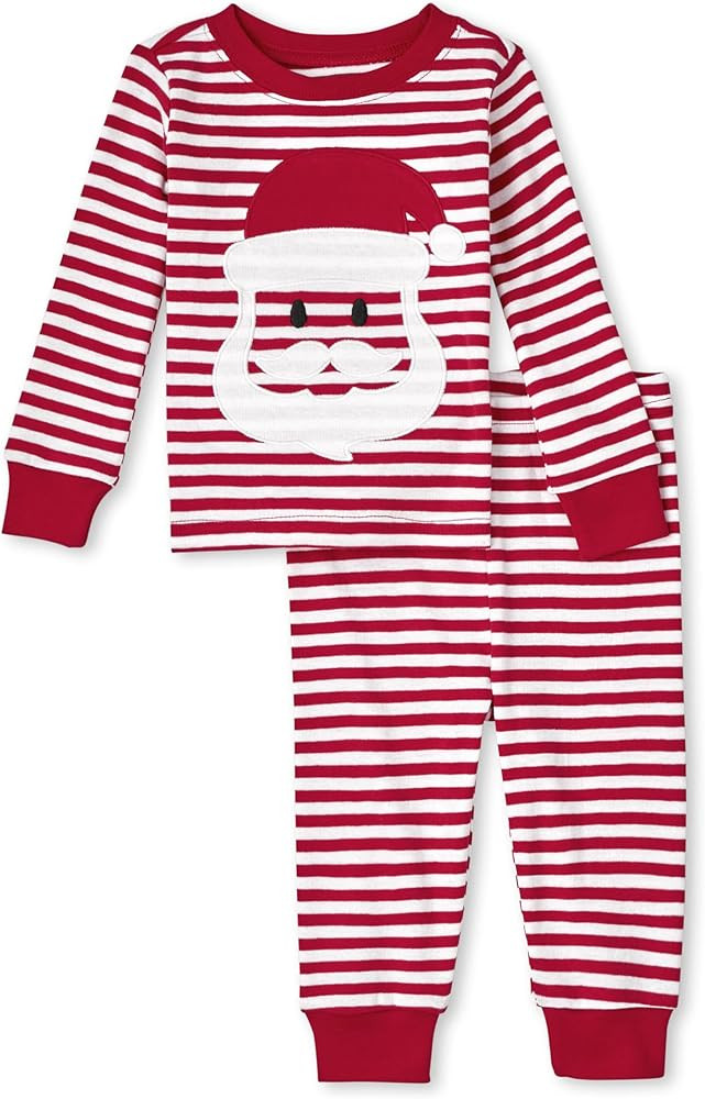 The Children's Place Baby and Kids', Sibling Matching, Holiday Pajama Sets, Cotton | Amazon (US)