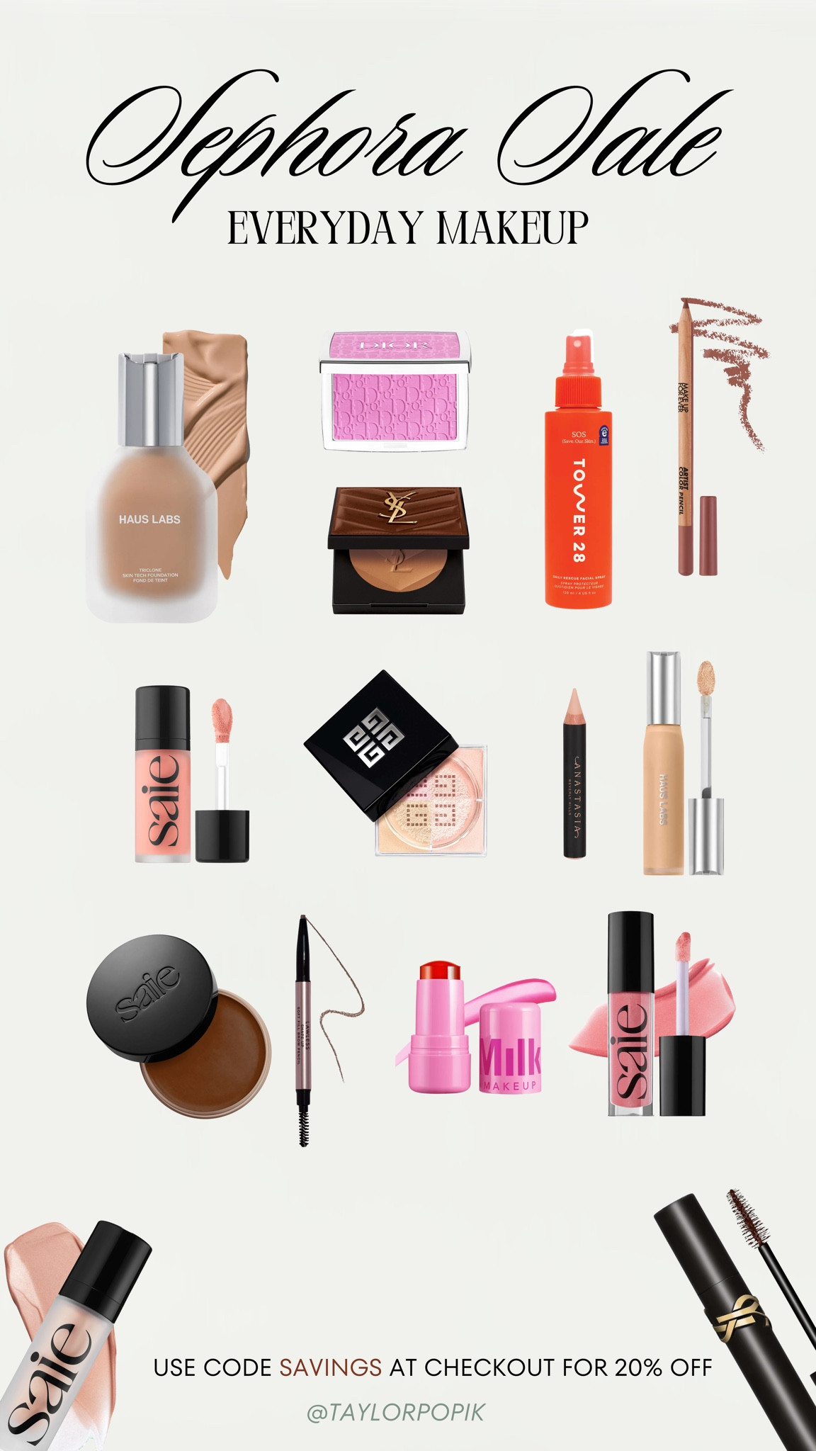 Everyday makeup essentials 

#LTKSaleAlert #LTKBeauty #LTKU