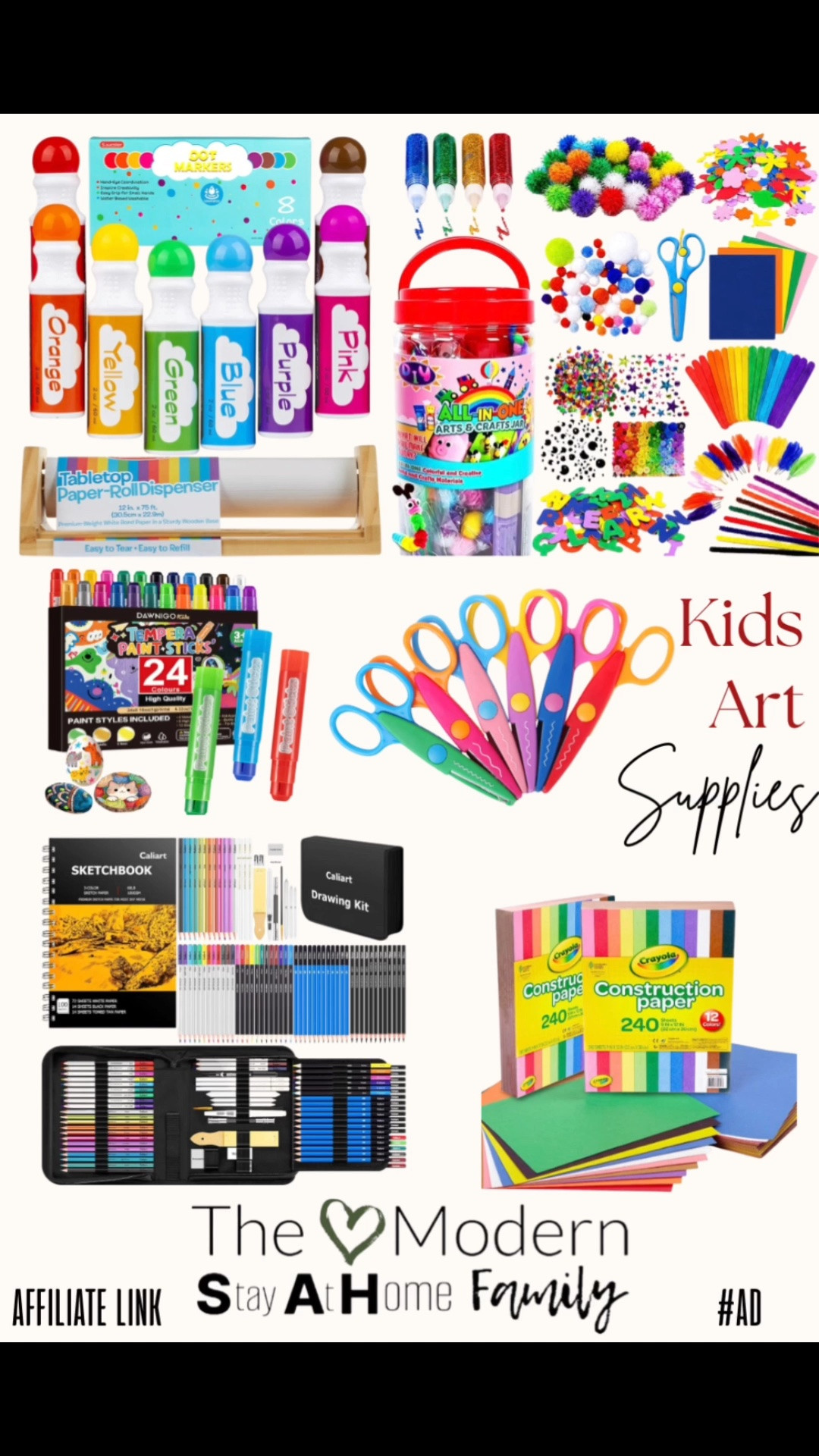 Creative afternoons start with having the right supplies within reach 🎨 These kids art supplies are perfect for homeschool, rainy days, quiet time, open-ended play, and keeping little hands busy while encouraging creativity.

From crayons and markers to watercolor paints, coloring supplies, craft paper, paint brushes, stickers, and other kids craft supplies, these are great additions to a homeschool room, playroom, or kids’ art cart. I love having a variety of creative activities available so the boys can choose what they want to make and explore.

Shop our favorite kids art supplies through my LTK! 🤍

kids art supplies, art supplies for kids, kids craft supplies, toddler art supplies, preschool art supplies, homeschool art supplies, homeschool supplies, creative activities for kids, open ended play, creative play, kids crafts, preschool crafts, toddler crafts, arts and crafts for kids, rainy day activities for kids, quiet time activities, screen free activities for kids, kids coloring supplies, crayons for kids, washable markers, watercolor paints for kids, paint supplies for kids, craft supplies for kids, kids art cart, homeschool room supplies, homeschool activities, creative afternoon activities, educational activities for kids, Amazon kids art supplies

#LTKKids #LTKmomlife #LTKSaleAlert