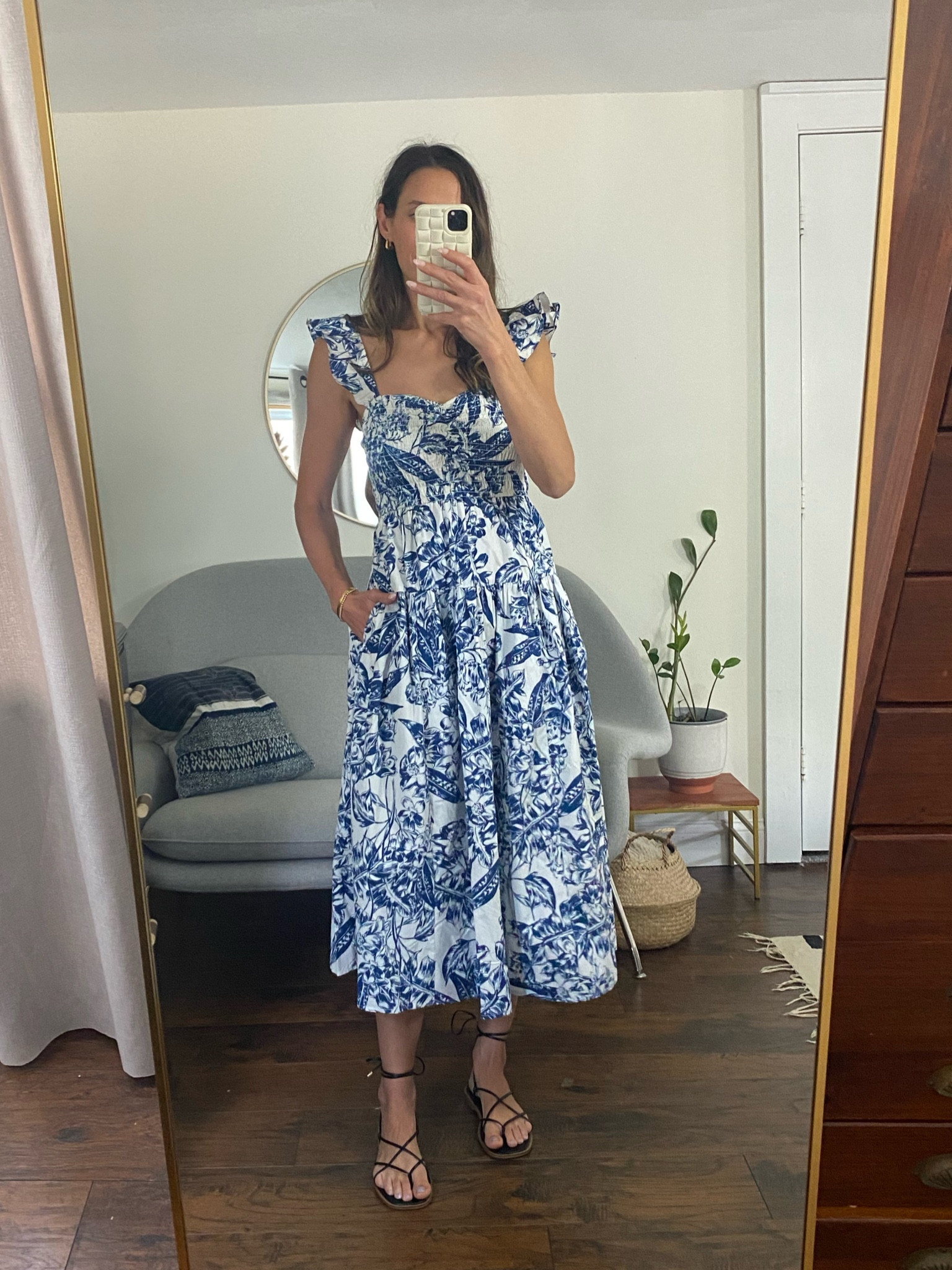Adorable dress from Abercrombie, runs tts. Wearing small. Love the fam all ruffle sleeve and sweat heart neckline. 
Wedding guest dress, vacation dress, summer dress.

#LTKwedding #LTKFind