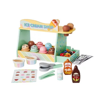 Member's Mark Tabletop Wooden Ice Cream Shop Playset | Sam's Club