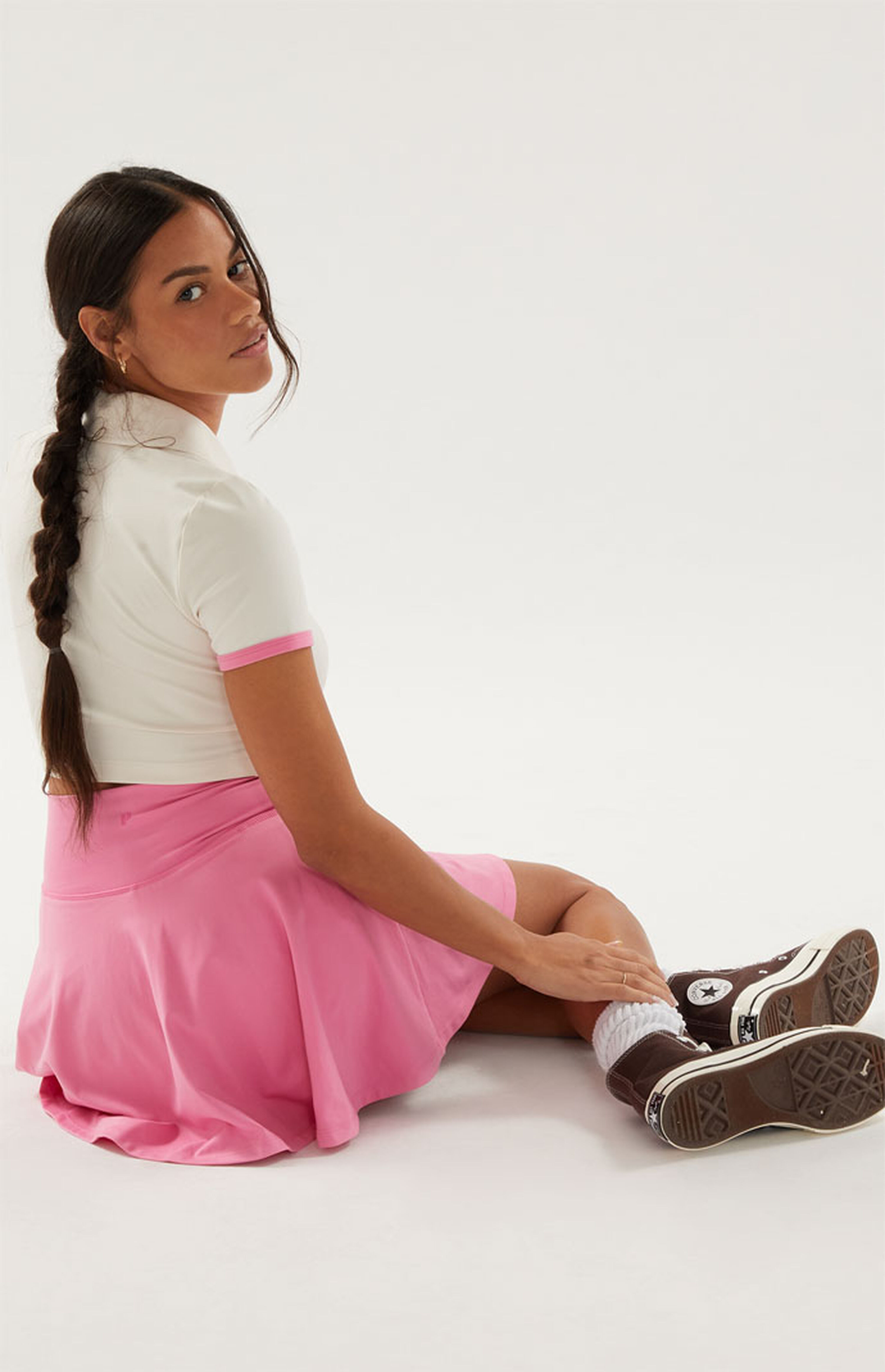 PAC 1980 PAC WHISPER Active Crossover Front Mini Skirt | PacSun