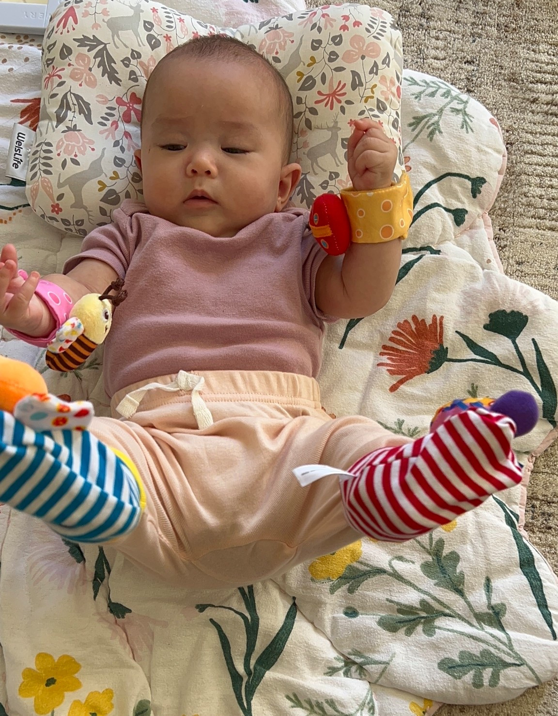 Rattle toys, baby rattle, Baby toys, three month old baby toys, four month old baby toy, sound toy for babies, sensory toy for babies

#LTKBaby #LTKBump #LTKKids