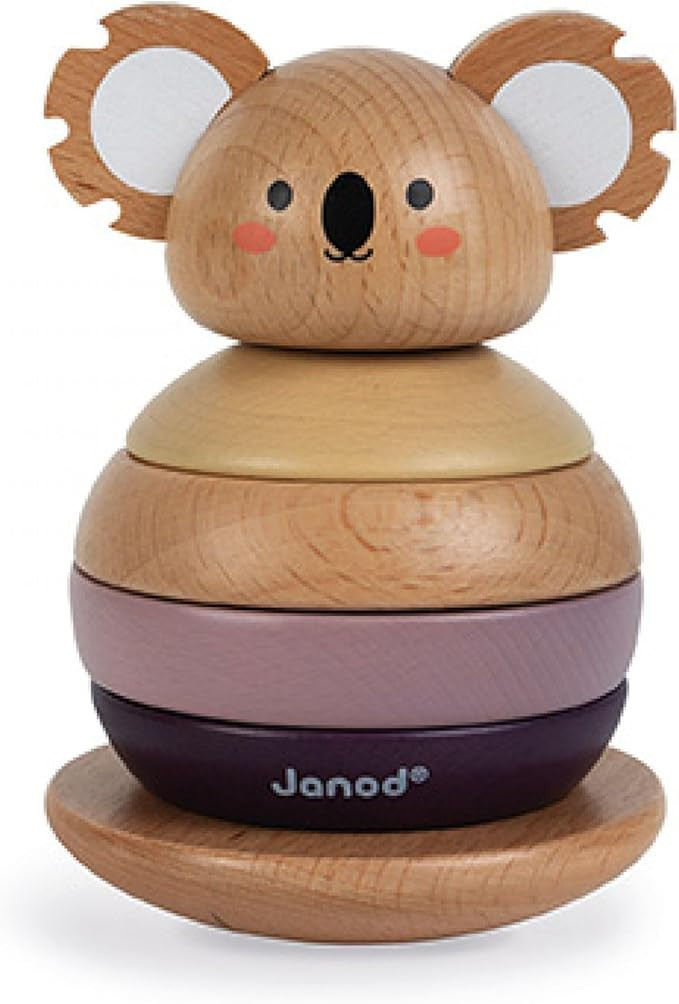 Janod World Wildlife Federation – Wooden Tumbling Koala - 6 Piece Set – Ages 12 Months+ - J08... | Amazon (US)