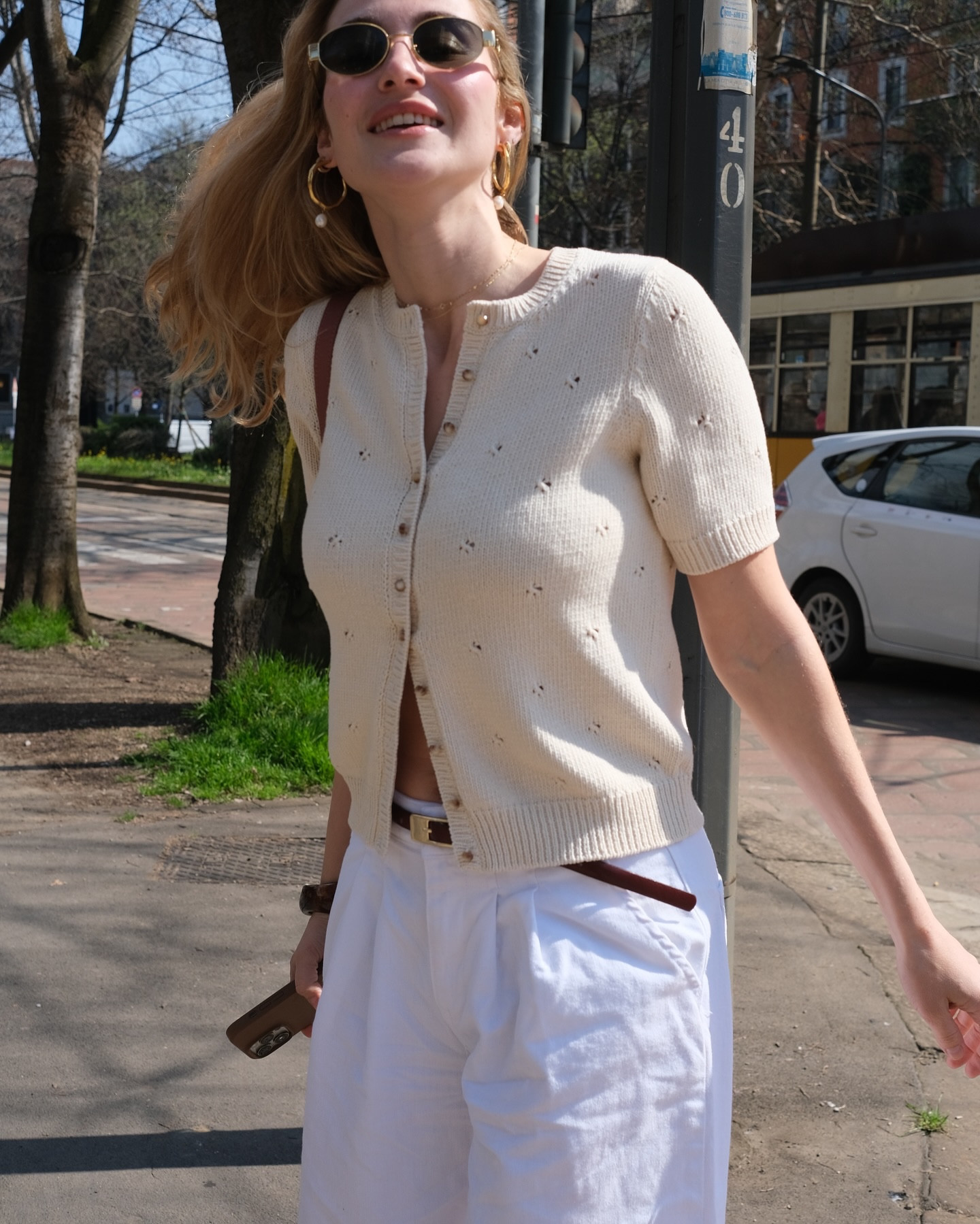 Pointelle cardigan season is here 🙃 
@sezane #sezane #sezanelovers