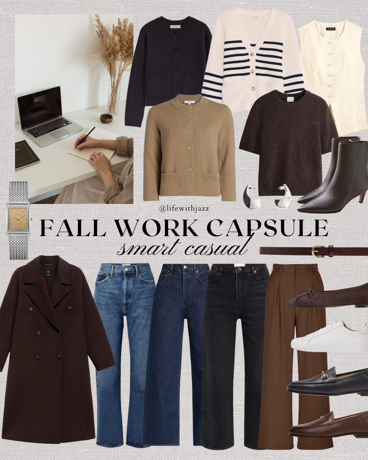 Fall work capsule: smart casual 

Fall work style / fall capsule / smart casual style / workwear / office style / autumn 

#LTKSeasonal #LTKWorkwear