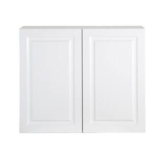 Benton 36 in. W x 12.5 in. D x 30 in. H Assembled Wall Kitchen Cabinet in White | The Home Depot