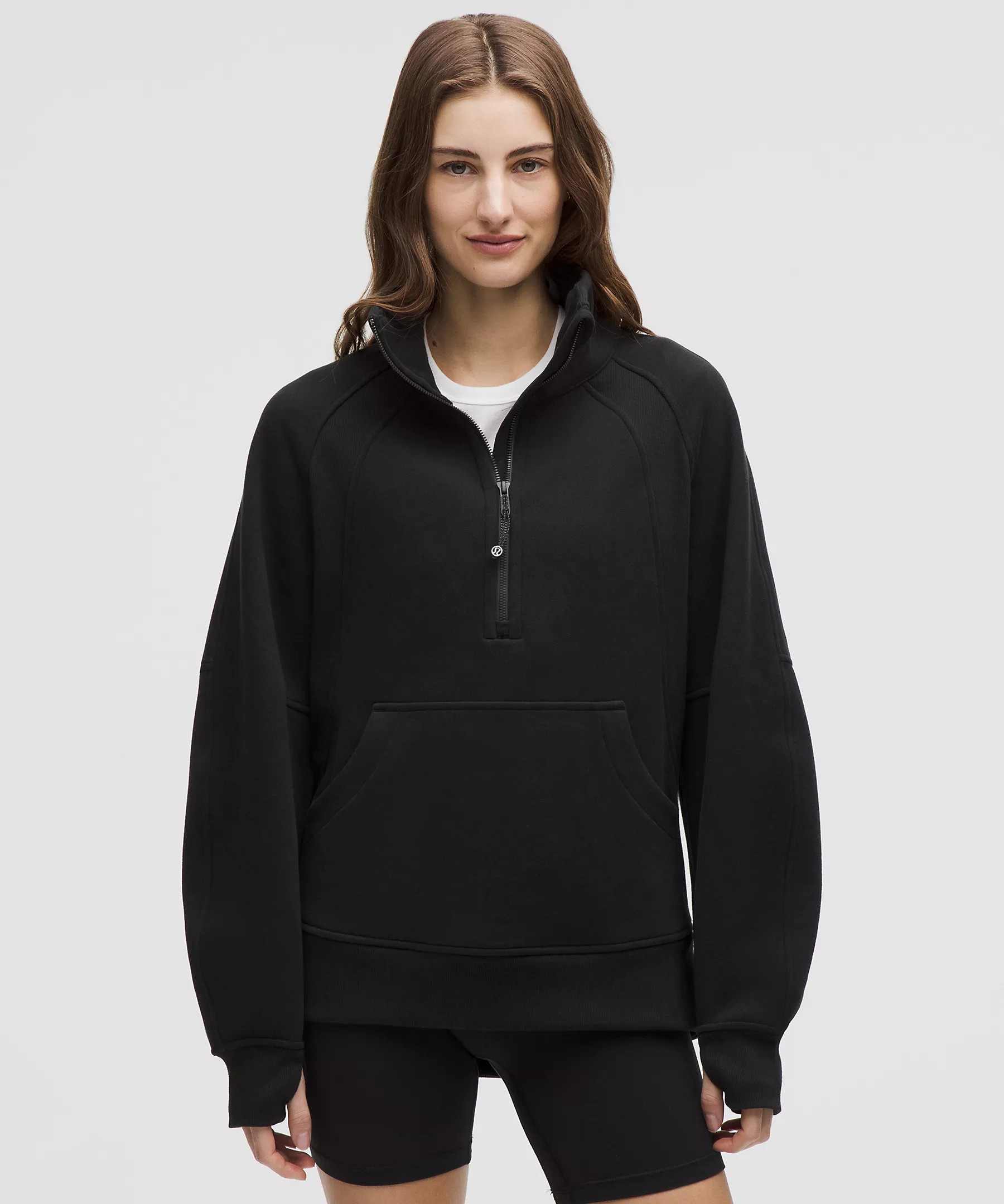 Scuba Oversized Funnel-Neck Half Zip Long$128 USD | Lululemon (US)