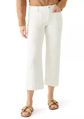 Sanctuary Women's The Marine Crop Denim Pants, 25 | Belk