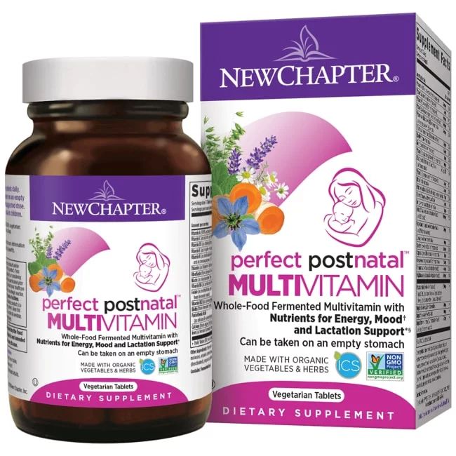 Perfect Postnatal Multivitamin by New Chapter - 96 Tablets | Walmart (US)