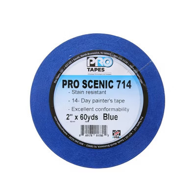 Pro Tapes Pro Scenic Blue Mask Tape, 2 In. X 60 Yd. | Target