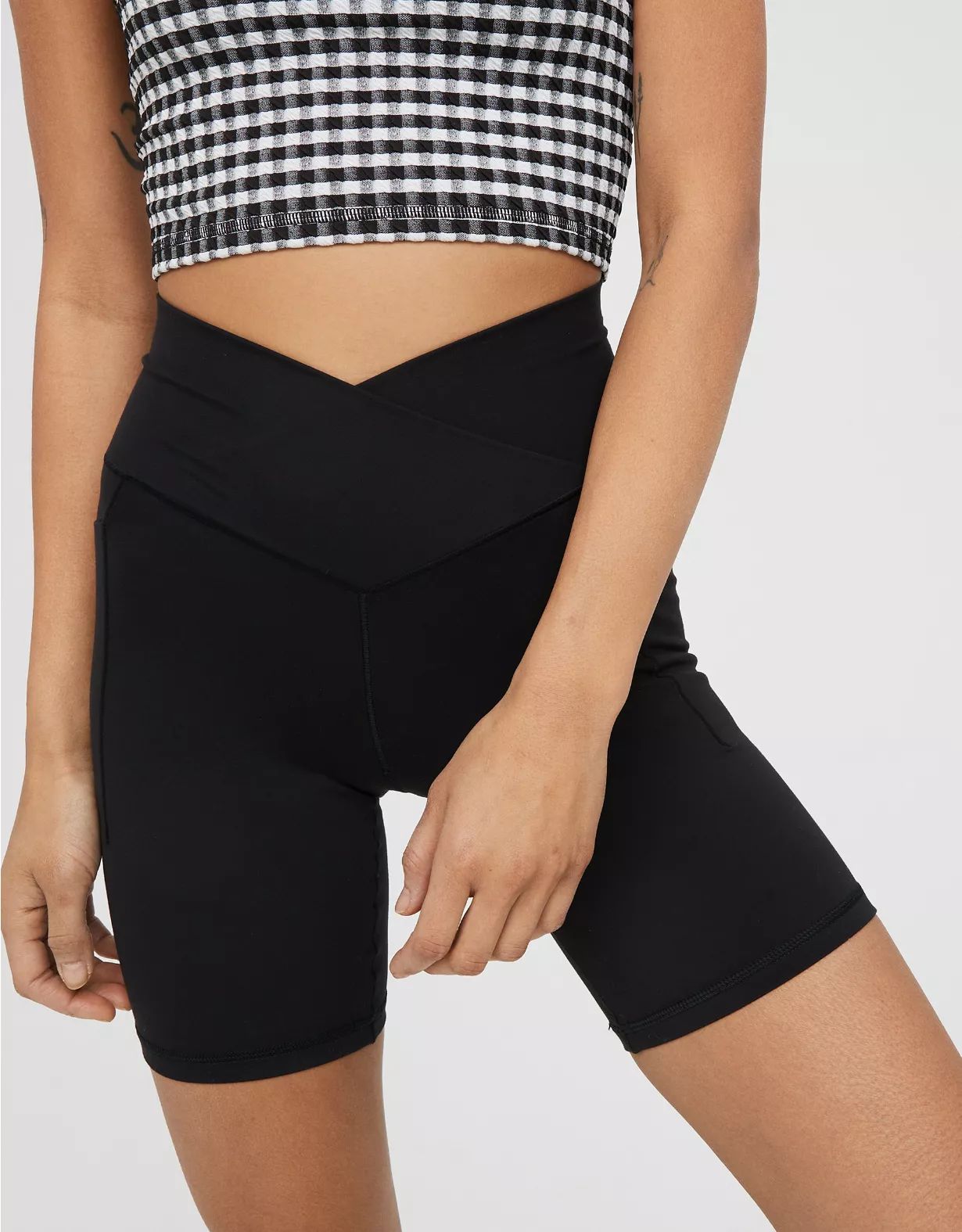 OFFLINE By Aerie Real Me Xtra Pocket Bike Short | American Eagle Outfitters (US & CA)