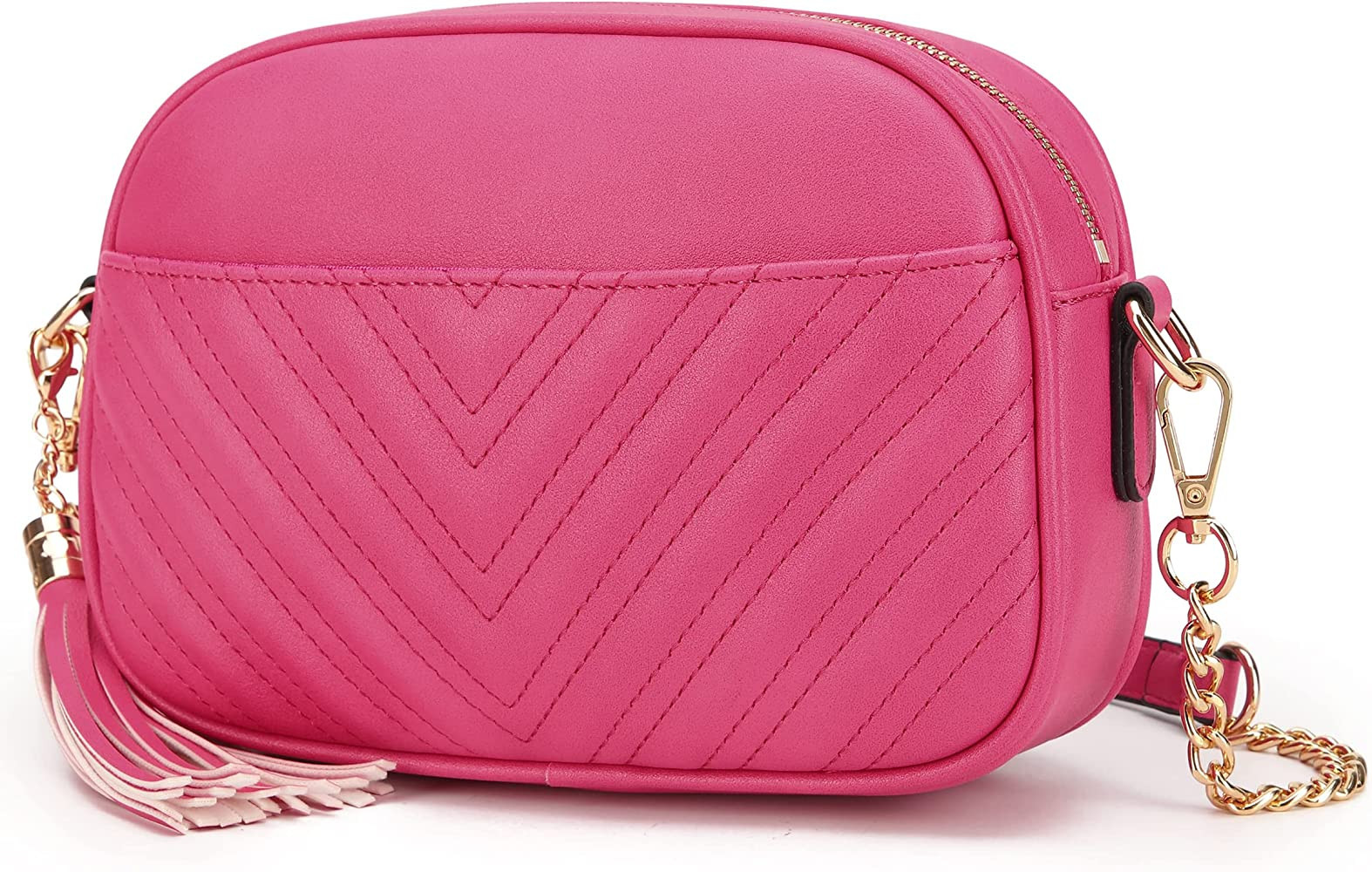 lola mae Quilted Crossbody Bag, Trendy Design Shoulder Purse | Amazon (US)