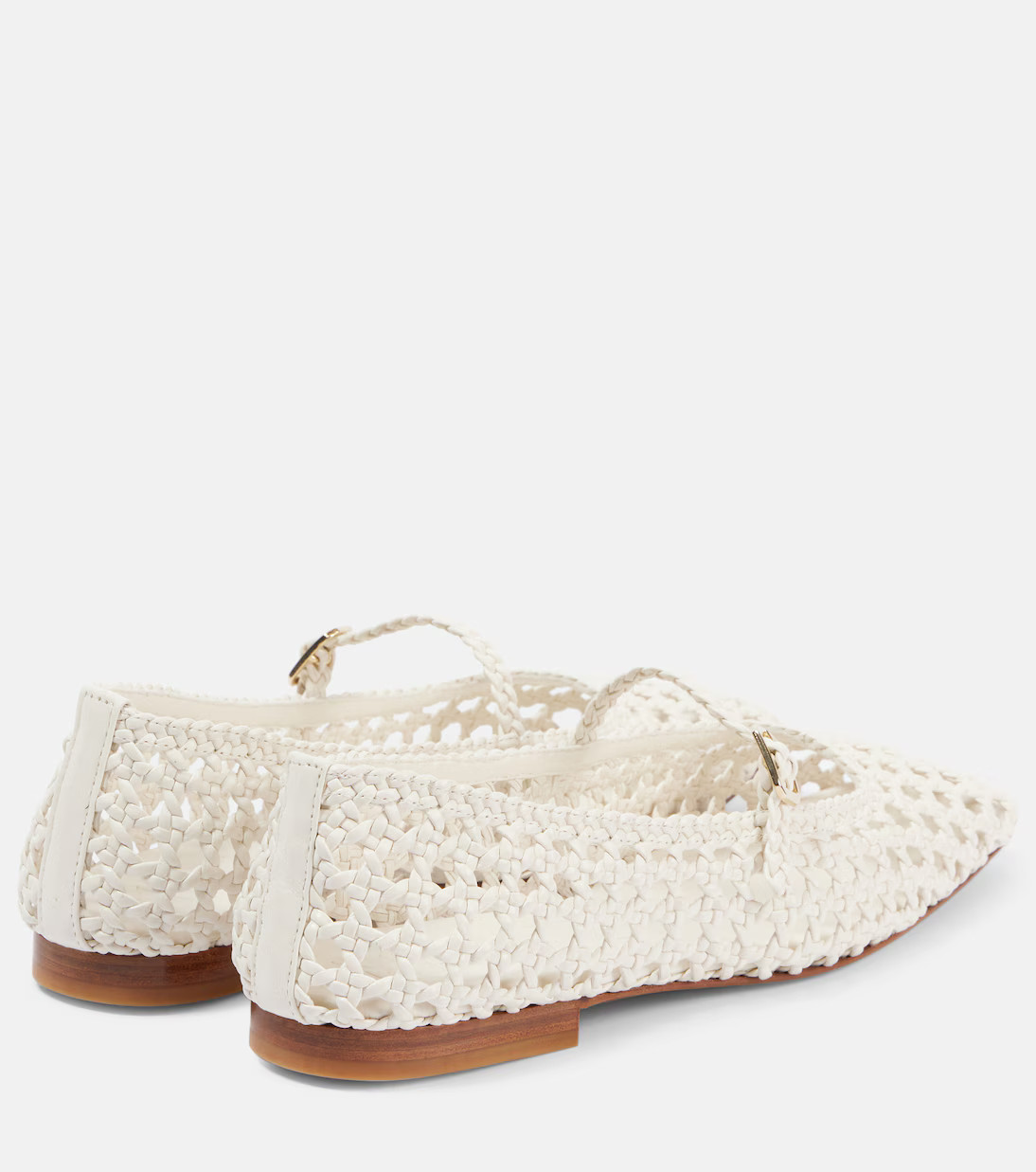 Paris woven leather ballet flats | Mytheresa (US/CA)