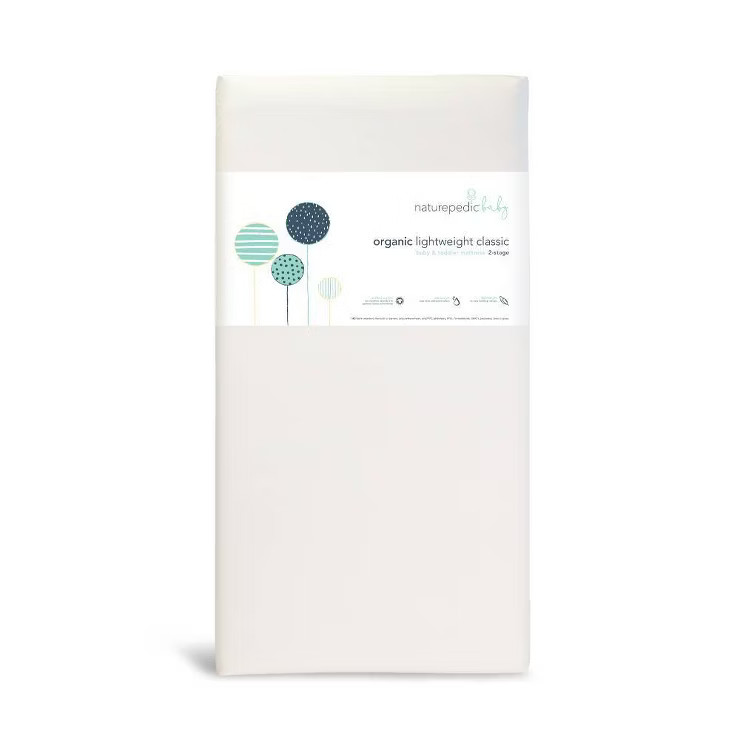 Naturepedic Certified Organic Cotton Classic Baby Crib & Toddler Mattress–Lightweight-2-Stage | Target