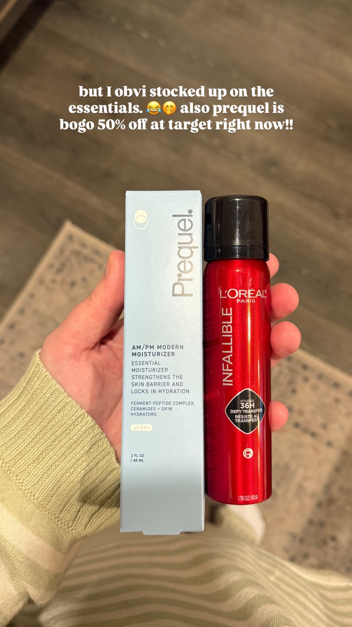 My favorite moisturizer is on sale! And new setting spray 

#LTKBeauty